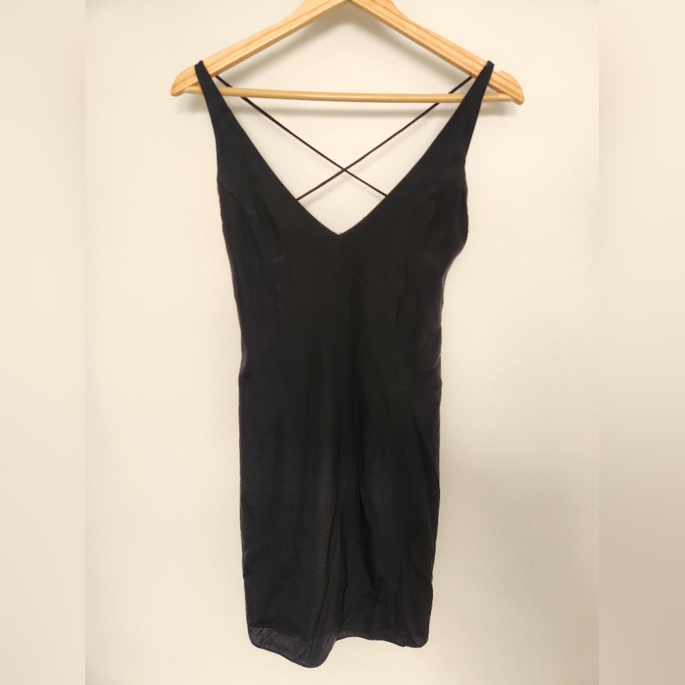 Emerson Thorpe Low Back Black Dress